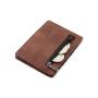 New fashion magic wallet card holder rfid blocking leather magic flip wallet money clip for men
