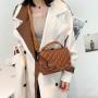 2024 New Small Square Open Bag With Button Diamond Chain Diagonal Bag College Bags For Women