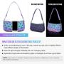 LOVEVOOK custom hot sale small PU shoulder Bags Holographic Reflective Crossbody Bag Wallet geometric luminous women purses