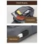 2022 Latest Custom 100 Pieces Large Capacity Travel Cell Phone Usb Port Cross Body Shoulder Chest Bag With Logo Packaging