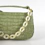 China Wholesale Acrylic Resin Chain Purses And Handbags Women Crocodile Crossbody Handbag Shoulder Bag