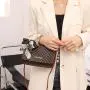 Simple classic small square bag 2024 ladies crossbody bags cheap wholesale printing handbag women's shoulder bag