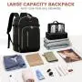 LOVEVOOK 4pcs Fashion Lightweight Smart Travel Backpack Bags For Business Travelling Waterproof Laptop Backpack Mochilas Unisex
