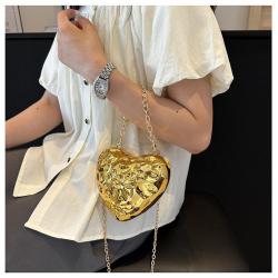 Acrylic Love Fashion Versatile Banquet Bag