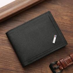 New men's short wallets small cheap coin purse fashion thin section multi-card space large capacity business wallet men