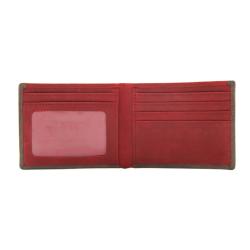 Genuine Leather RFID Blocking Wallets super slim Mens Wallet Bifold