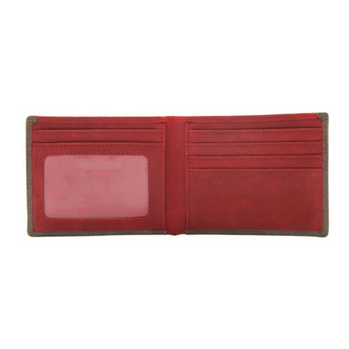Genuine Leather RFID Blocking Wallets super slim Mens Wallet Bifold