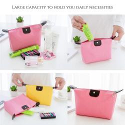 OEM Bolso Para Maquillaj Wholesale Mini Waterproof Lady Custom Cosmetic Pouch Travel Makeup Beauty Nylon Novation Toiletry Bag