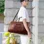 Travel Duffel Bag Waterproof pu Leather Travel Bag sac de voyage complet  Luggage Tote Duffle Bags For Men