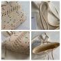 ZR797 Women Beach Bag Handbag Fashion Handmade Woven Straw Summer Messenger Crossbody Bag Girls Lady Straw Tote Bag Shopping