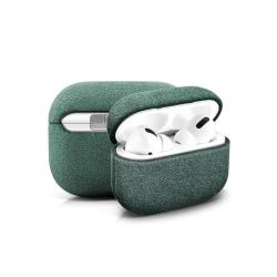 OEM/ODM Alcantar Leather Protective Cases Custom Bulk Luxury for Airpods Pro 2 Max 3 Generation Apple PC Customized Logo 4 Color