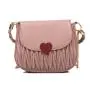 New Fashion Ladies Designer Handbag One Shoulder Underarm Small Bag Pleated Chain Cover Crossbody Bag Custom Pure Color Opp Bag