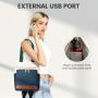 LOVEVOOK Factory Wholesale 2pcs Small Shoulder Tote Bags for Woman Mini School Work Laptop Daypack Women Backpacks Purses set