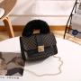2024 Ladies Joker Shoulder Bag Fashionable Portable Handbag with Single Strap and Chain Decoration Wholesale Mobile Phone Bag