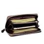 Custom 2023 Luxury Classic Real Genuine Crocodile Croco Skin Leather Unisex Zipper Long Organizer Clutch Wristlet Wallet Men
