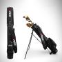 XL154 Holds 9 Golf Clubs Bag New Version Golf Standard Ball Bag Custom Logo Accepted Golf Travel Bag with Bracket