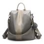 2022 Fashion latest designers business bags black leather sport bags laptop school backpack with hairball