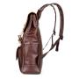 2024 Custom Hot Selling Crazy Horse Leather Backpack Bag For Retro Men