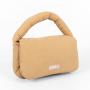 CHANGRONG Custom lightweight Nylon puffer tote bag women sotf quilted padding handbag bag custom logo
