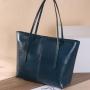 Wholesale Fashion Oil Wax Retro Genuine Leather Big Tote Bag Ladies Handbags Large Capacity Women Shoulder Hand Bag