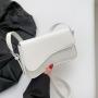 A niche new fashion single shoulder diagonal span minimalist small square bag