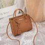 New Fashion Litchi Grain Handbag Custom Wholesale Cheap Women Small Square Bag Soft Zipper Pure Color Pu Leather Sling Bag