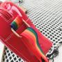 China factory customized PU Ita bag small sling bag rainbow shoulder bag
