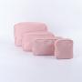 Keymay Popular RTS 23 Colors S M L XL Waterproof Portable Candy Color Cute Girls Travel Makeup Bag Cosmetic Makeup Bag Nylon Bag