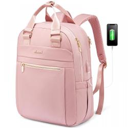 Wholesale ladies office computer bag with zipper travel backpack waterproof women's backpacks large school college bag for girls