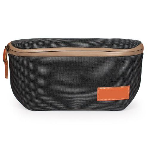 Travel Anti-Theft Waist and Shoulder Bag Smell Proof and Odor Absorbing with Lock Made from Durable Nylon and Polyester