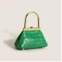 2024 Custom Crocodile Leather Purse And Handbag Luxury Frame Handle Handbags For Women