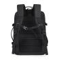 17-Inch Expandable Nylon Laptop Backpack Large 39L Capacity Customized Logo Waterproof Independent Shoe Compartment Computer Bag