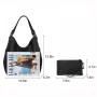 LOVEVOOK custom top sale large Women Tote Bag Shoulder Bag satchel Purse and 2 pieces ladies handbag set