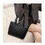 Crocodile Pattern Underarm Bag Custom PU Leather Tote Bag Large Capacity Leopard Pattern Handbag For Women