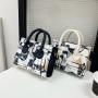 Latest Popular Fashion Graffiti Portable Bags Korean Street New Style Single Shoulder Square Bag Ins Texture customs handbag