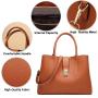 OEM ODM Bolsas Women Handbags Solid Color  Vegan Leather 4 PCS Set Mini Purses Custom Ladies Shoulder Handbags