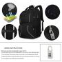 Waterproof Men's Business Travel Backpack Anti-Theft USB Laptop Computer Bag New Mochilas Design for Women