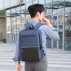 ZR857 Unisex New Computer Backpack Laptop Bag Oxford Fabric Zipper Customizable Logo Gift Backpack Business Schoolbag
