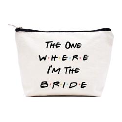 Gelory Girl Makeup Cosmetic Bag Adorable Letter Printed Roomy Makeup Bags Travel Toiletry Bag Accessories Organizer Gifts