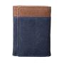 ZR203 Denim Canvas Retro Student Men's Wallet Short Threefold Wallet Men's Change Card Bag Spot Wholesale
