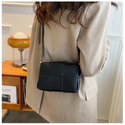 Braid Designer Shoulder Bags Pure Color Bag Wholesale Pu Leather Women Fashion Handbags Bag Ladies