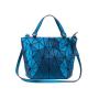 Luxury Designer Geometric Lattice Luminous Women Bags Handbags Holographic Reflective Purses for Women