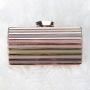 New arrival ladies bags handbags elegant party wedding clutch evening bags women chain shoulder acrylic bag in stock