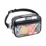 Custom New Design Sports Running Outdoor Bum Waist Belt Bag Travel Portable PVC Clear Fanny Pack Waist Bag