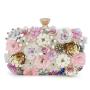 Elegant Fashion Luxury Flower Clutch Evening Bags Women Wedding Party Wallet Evening Bag Banquet Evening Dress