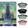 ZWY156 Daily Lightweight Nylon Waterproof Waist Bag Outdoor Sports Running Fitness Cycling Waist Pack Unisex Fashion Phone Bag