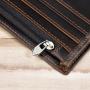 Retro Crazy Horse Skin Wallet Short Zipper Zero Money Bag