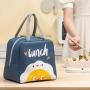 Wholesale Reusable Portable Cartoon Lunch Tote Bag Waterproof Design Insulated Lunch Cooler Bag for Kids