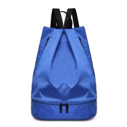 Gelory Beach Dry Wet Separated Swim Bag Storage Large Capacity Backpack Sports Gym Waterproof Backpack With Shoe Compartment
