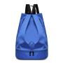Gelory Beach Dry Wet Separated Swim Bag Storage Large Capacity Backpack Sports Gym Waterproof Backpack With Shoe Compartment